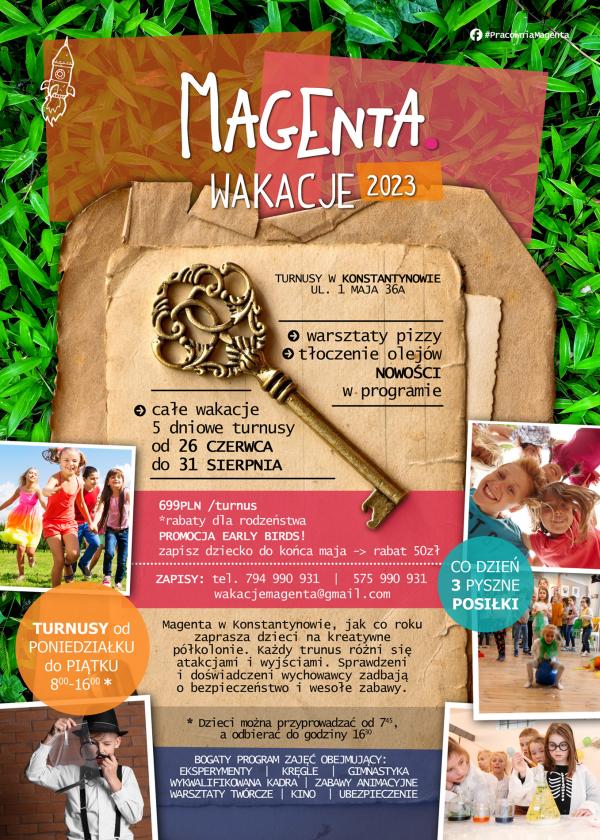 wakacje 2023 plakat A3 small